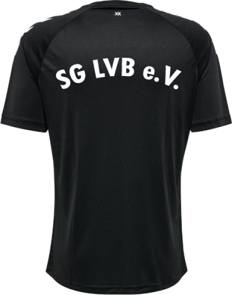 Kinder Trainingsshirt SGLVB - Hummel Core XK Poly Shirt - Schwarz